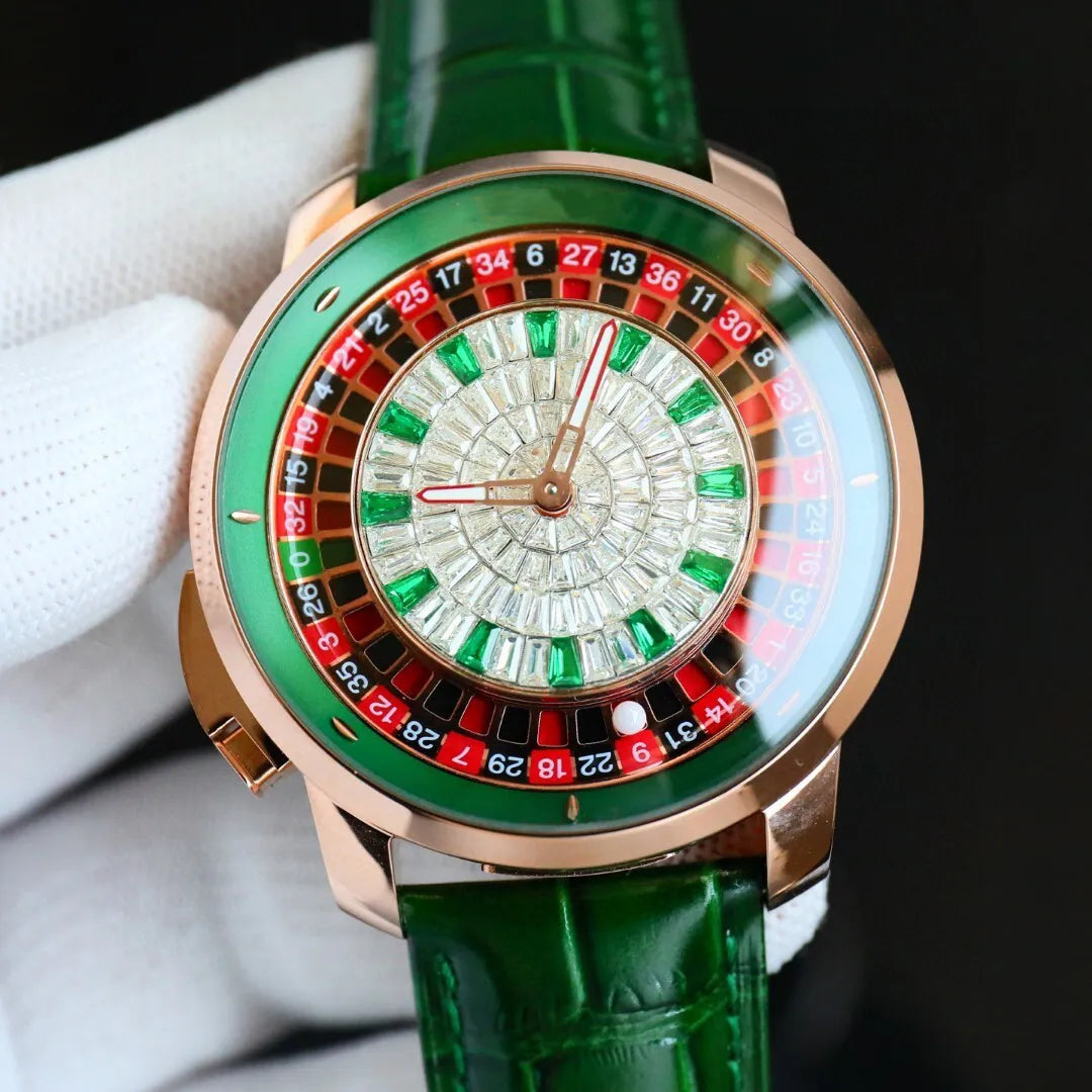 Royal Emerald Diamond Luxe Watch
