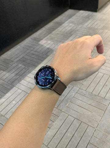 Premium Magnetic Leather Strap Smart Watch