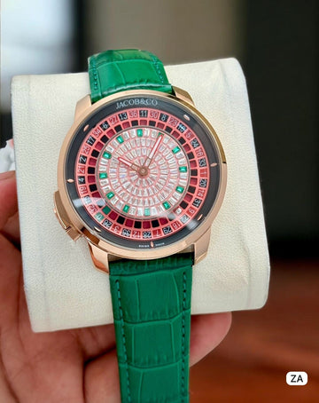 Royal Emerald Diamond Luxe Watch